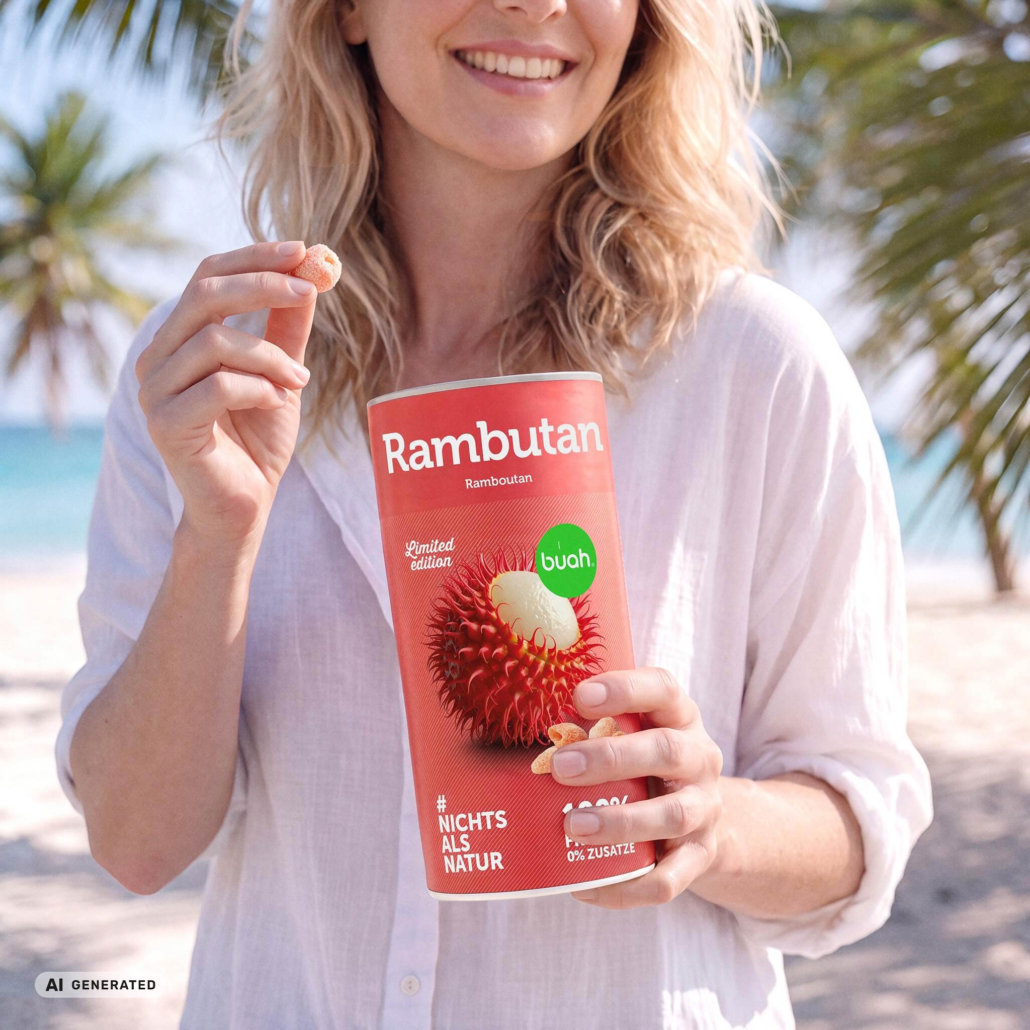 Gevriesdroogde Rambutan Limited Edition