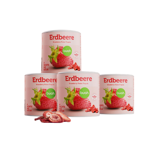 Gevriesdroogde aardbeien maxi verpakking