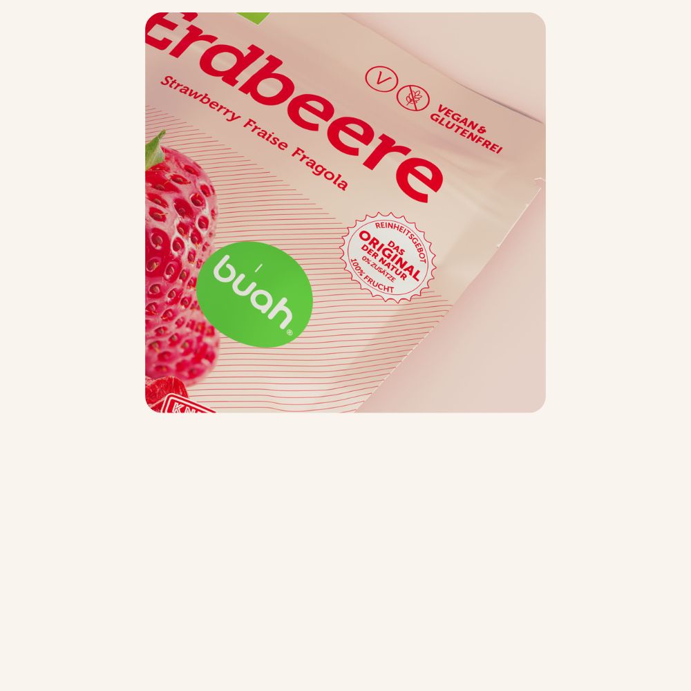 Biologisch soft fruit van buah – natuurlijke zachte fruitsnacks