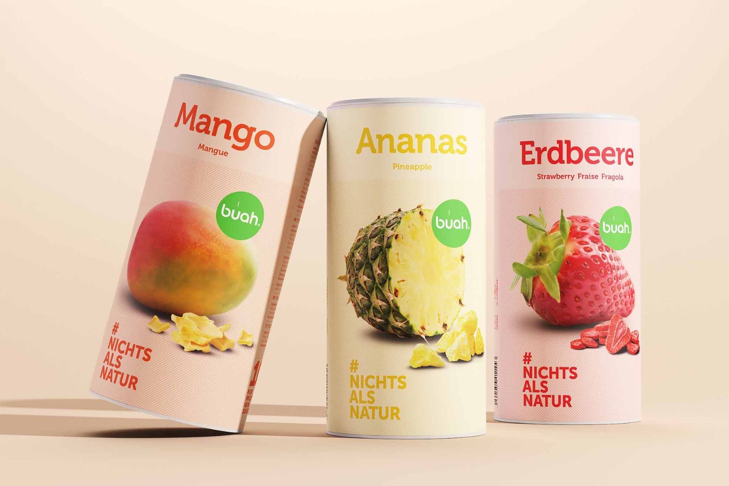 Biologisch soft fruit van buah – natuurlijke zachte fruitsnacks