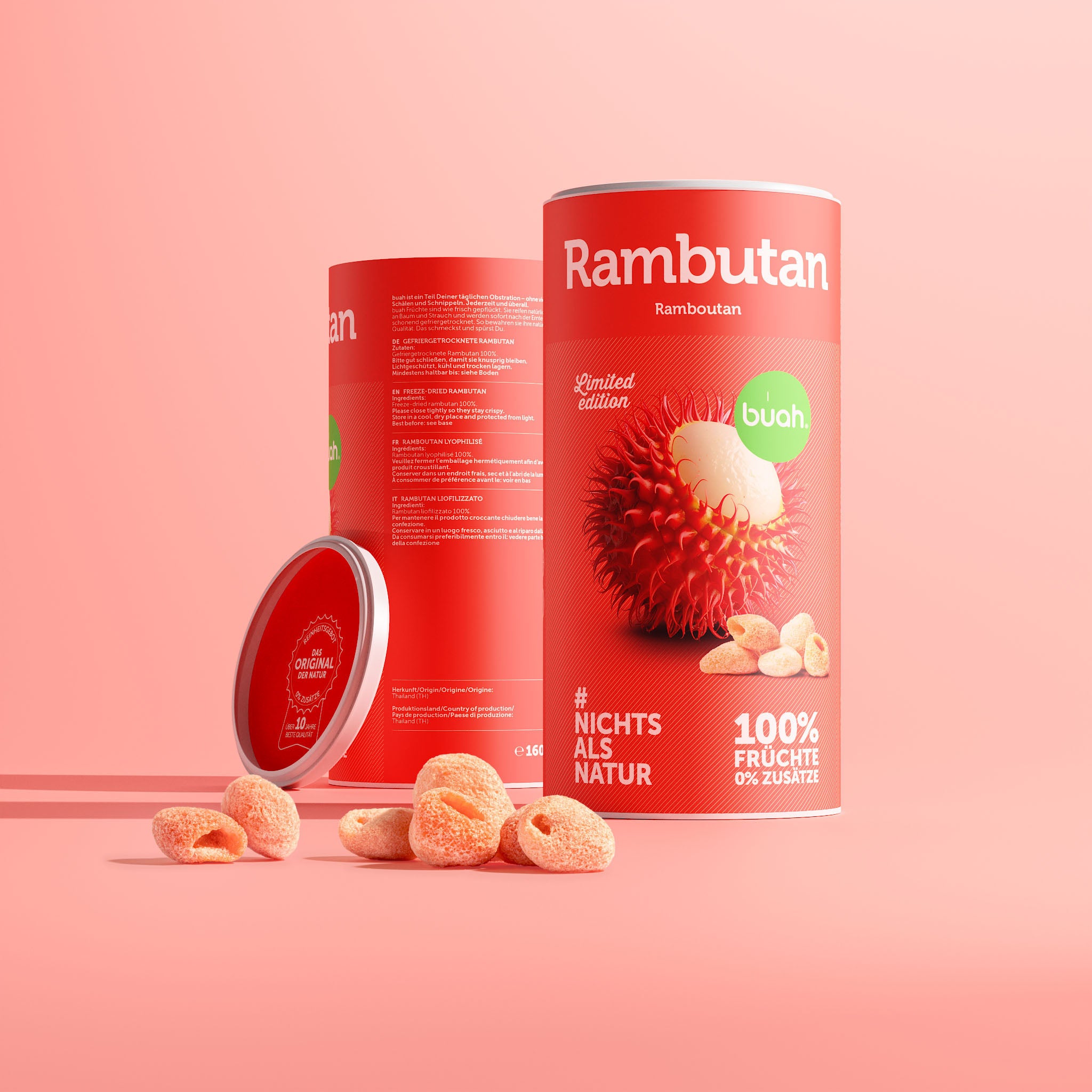 Gevriesdroogde Rambutan Limited Edition