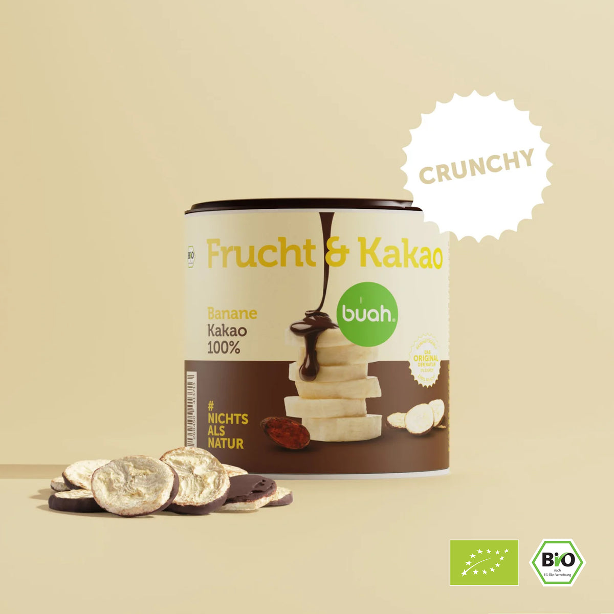  Gevriesdroogde banaan & cacao